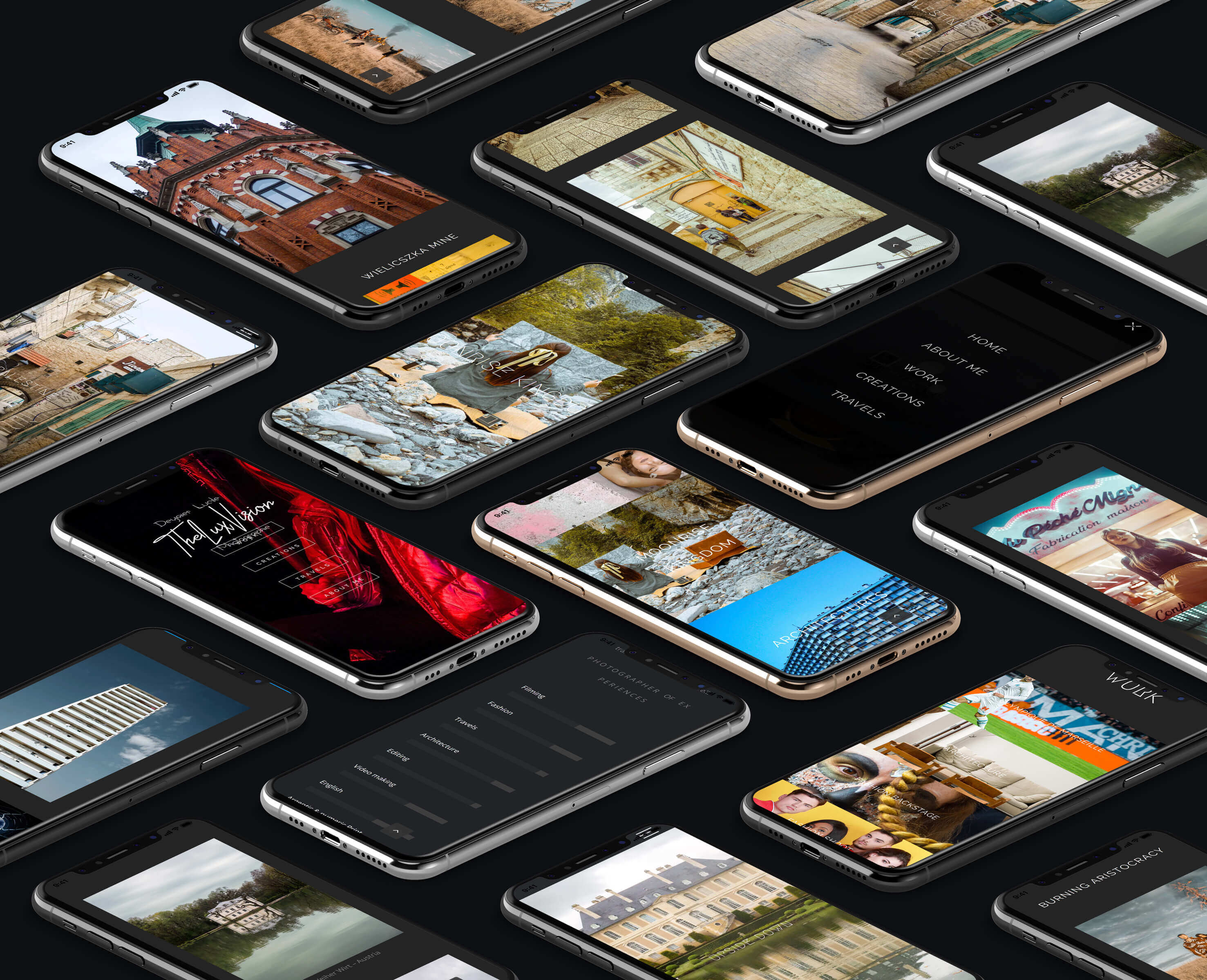 The Lux Vision — portfolio en ligne d'une photographe professionnelle